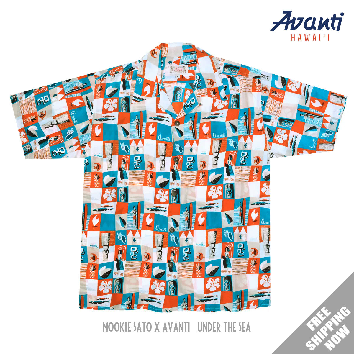 "FLY TO HAWAII" MOOKIE SATO X AVANTI  2025 [Free Shipping]