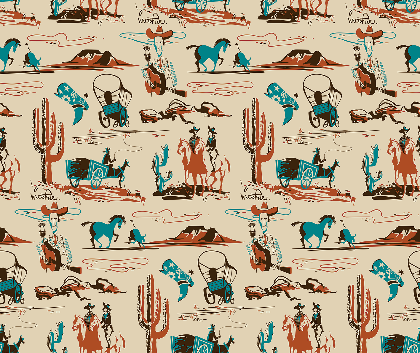 cowboy fabrics 1 yard
