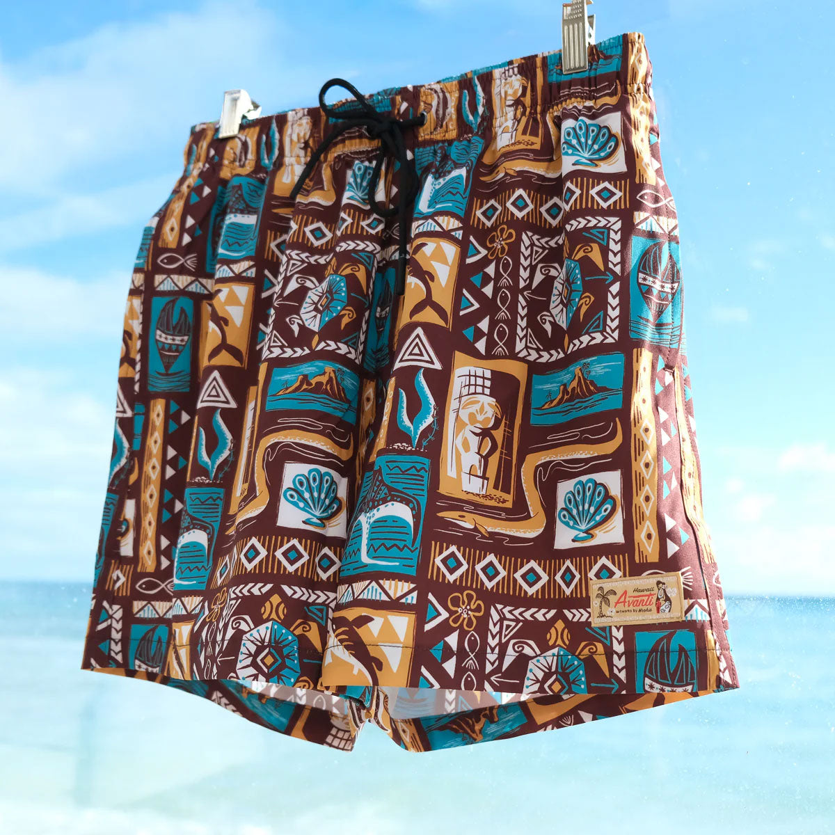 "Under the Sea" Swim Trunks ( Avanti )