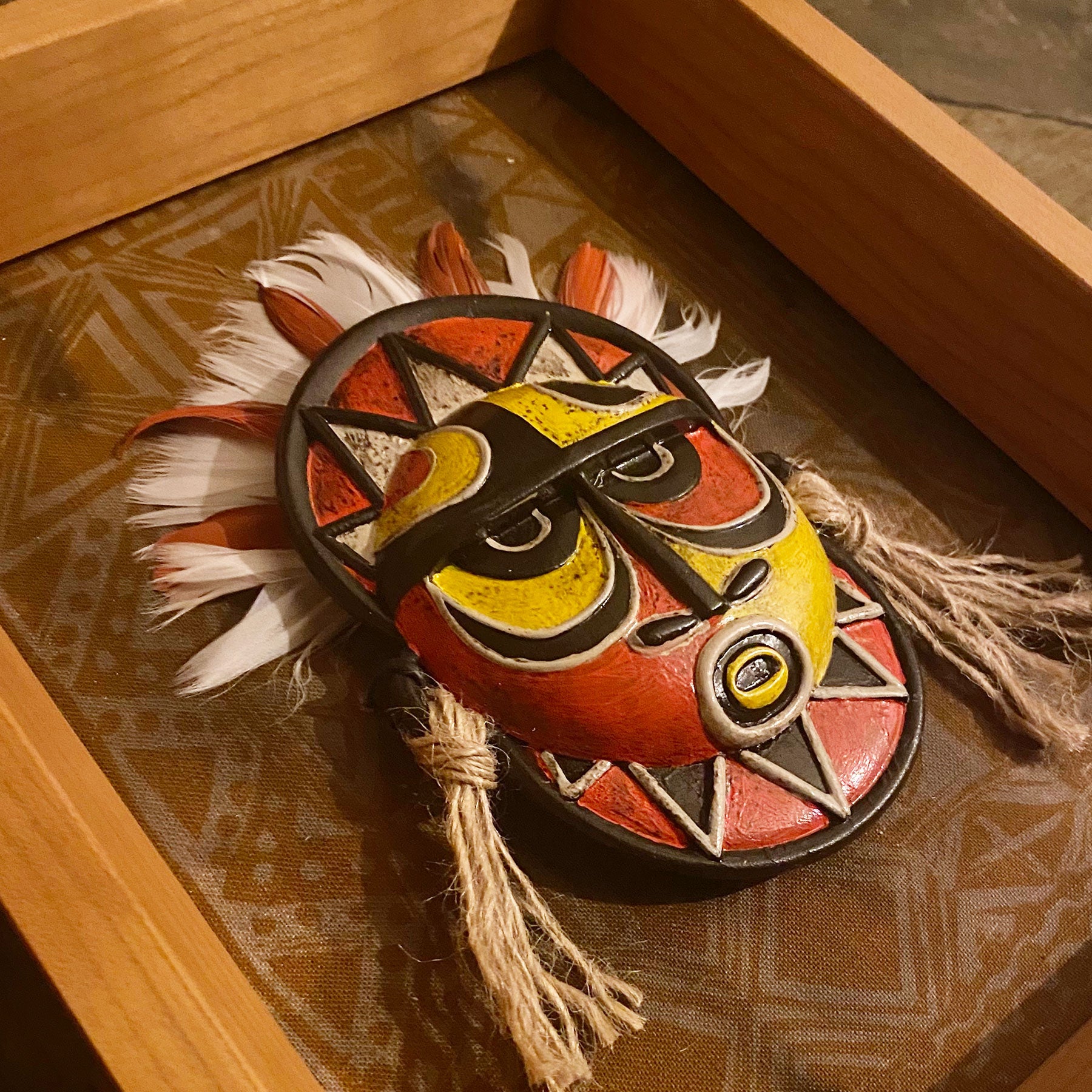 Tiki Mask of South Pacific