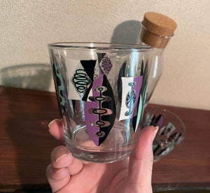 atomic leaf  mai-tai glass and decanter