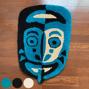 Tiki Mask Tufted Rug No.3 2023