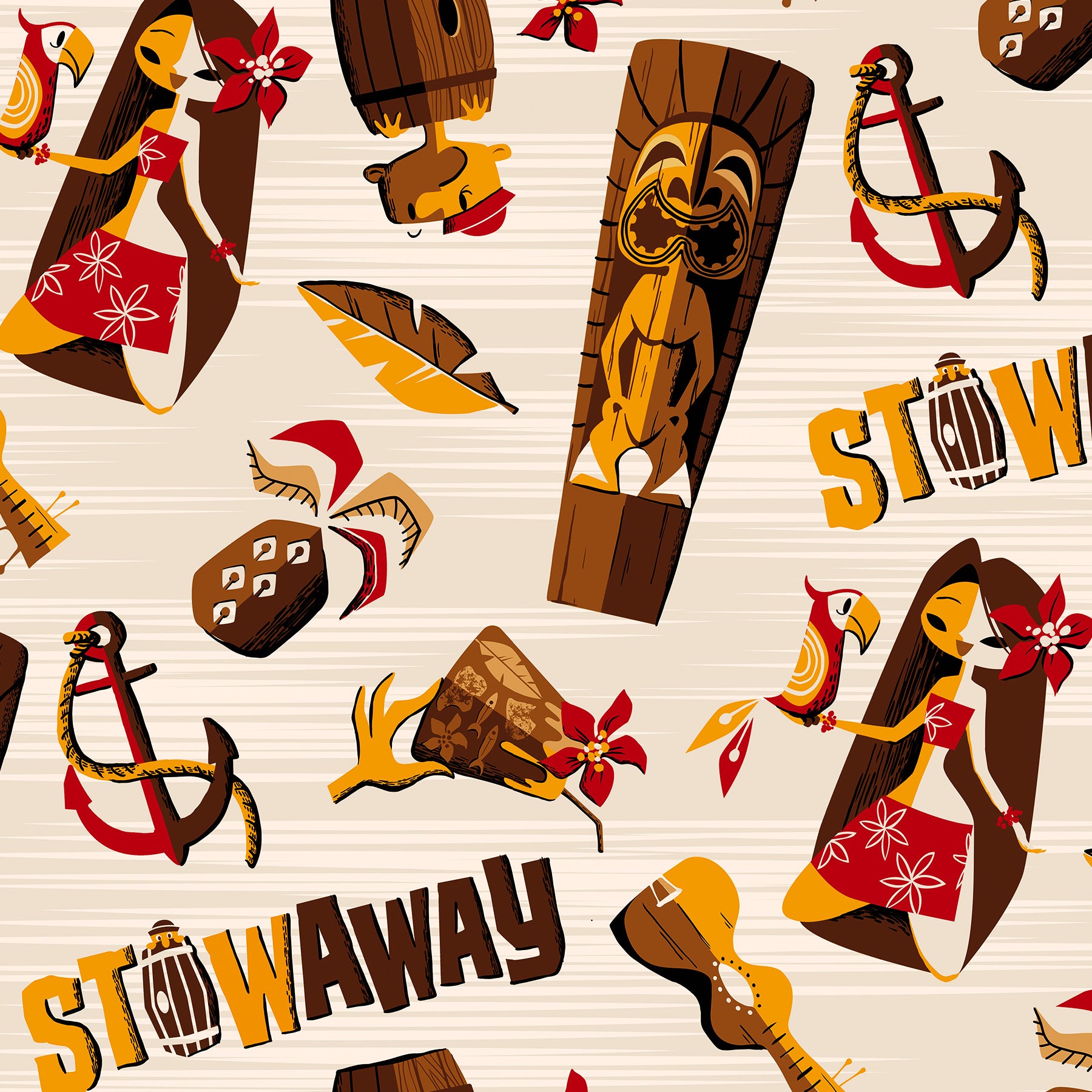 Stowaway Hawaiian shirts 2022